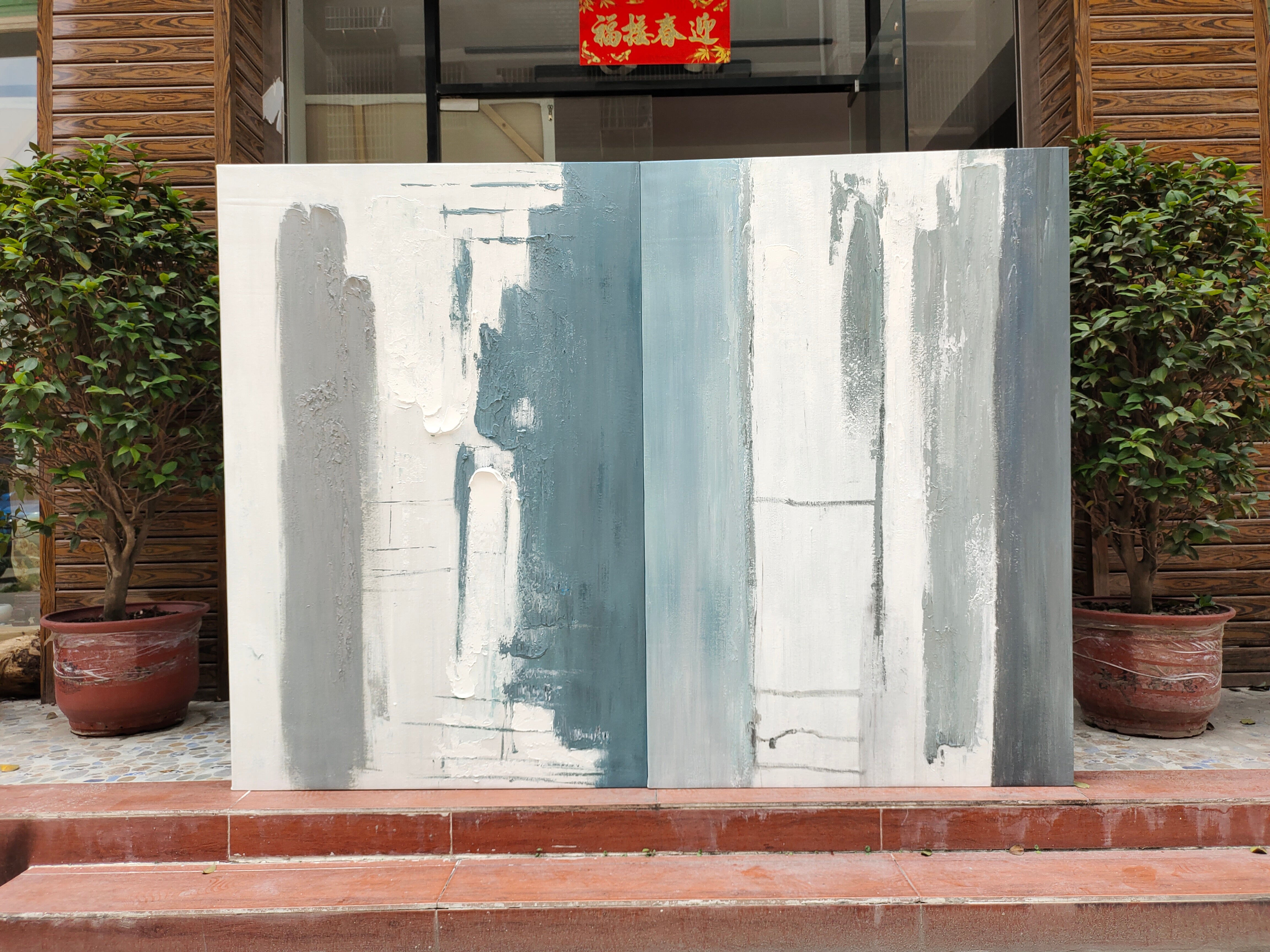 Wall Art Abstract Minimalist Zen Calm
