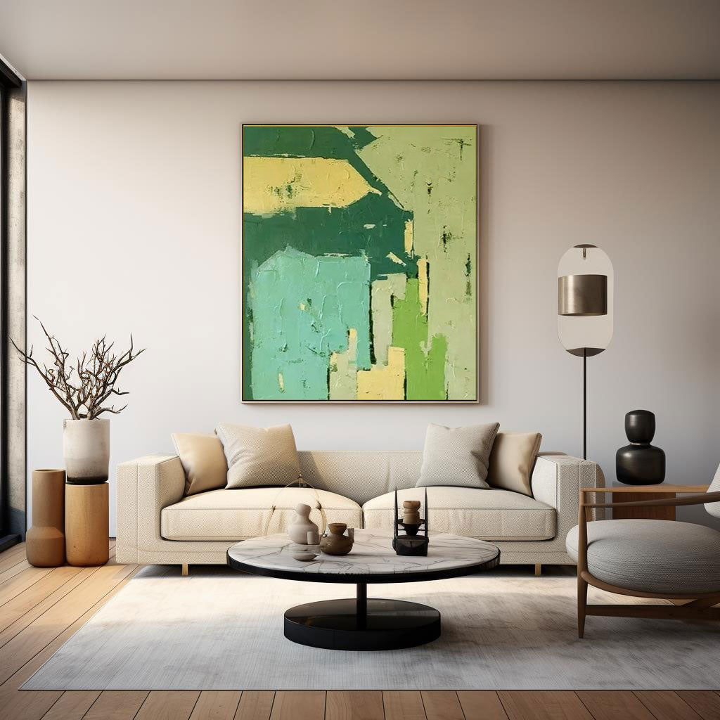 Wall Art Abstract Energetic Playful Modern
