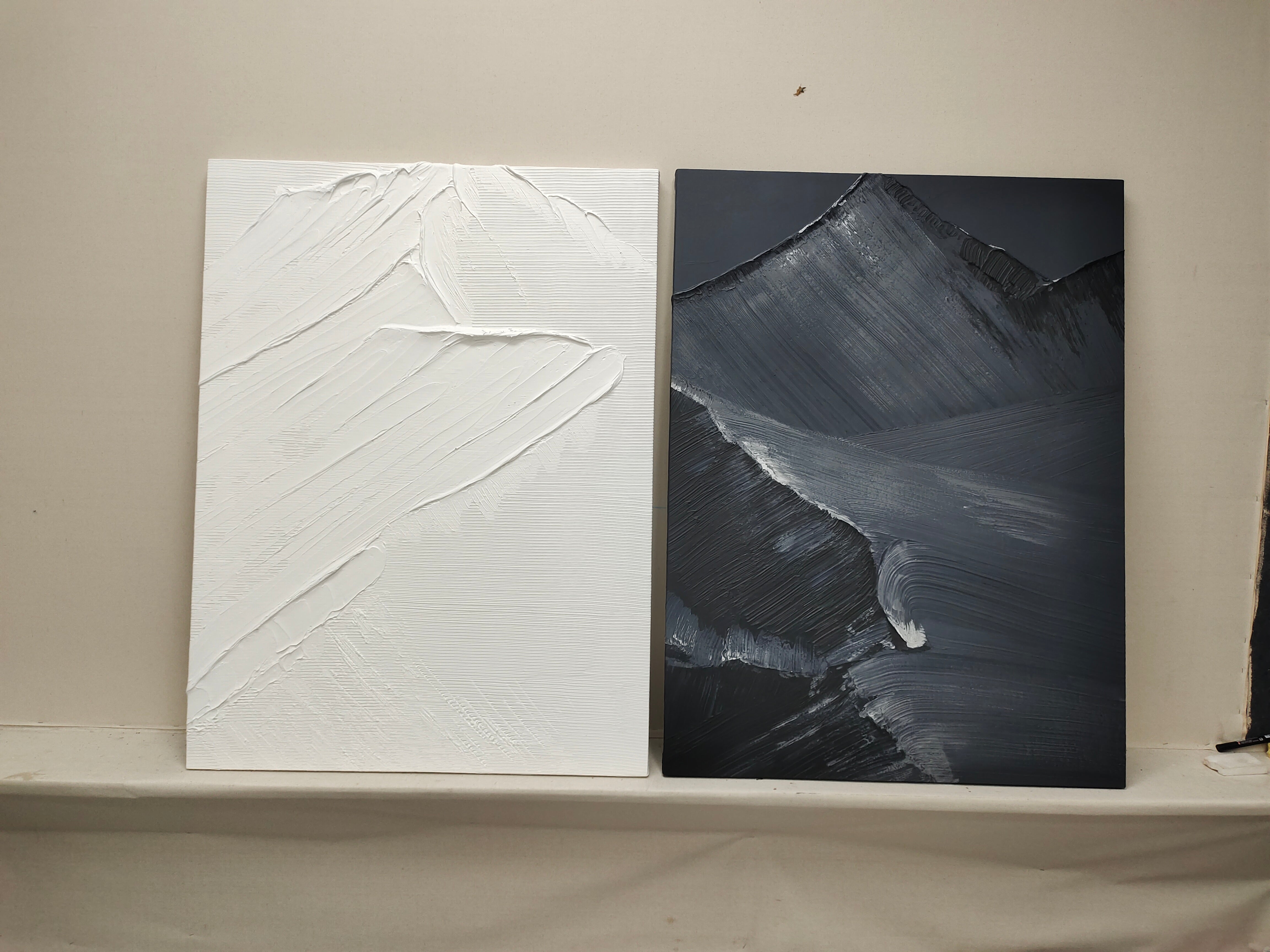 Wall Art Abstract Mountain Minimalist Landscape
