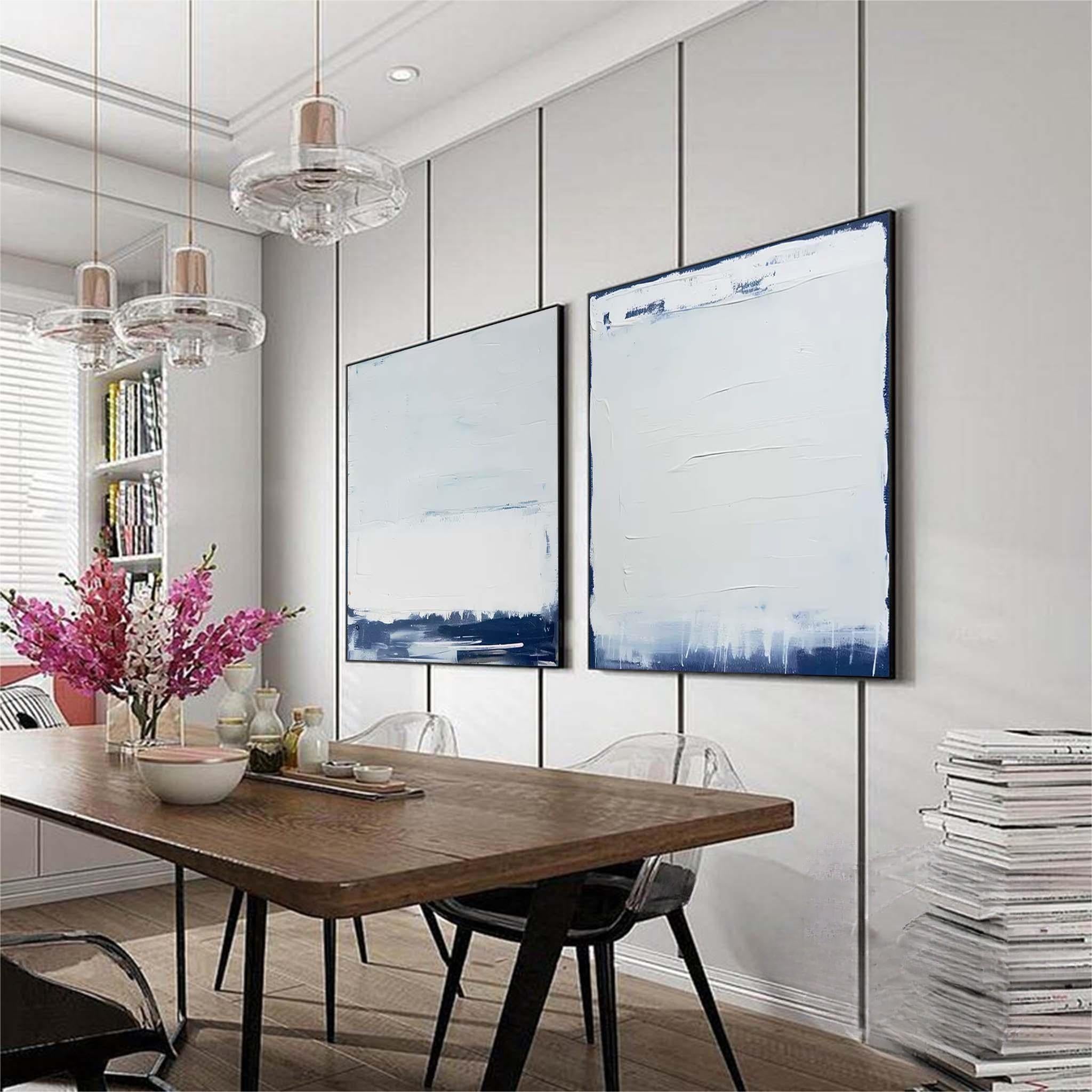 Wall Art Abstract Serene Calm Moody