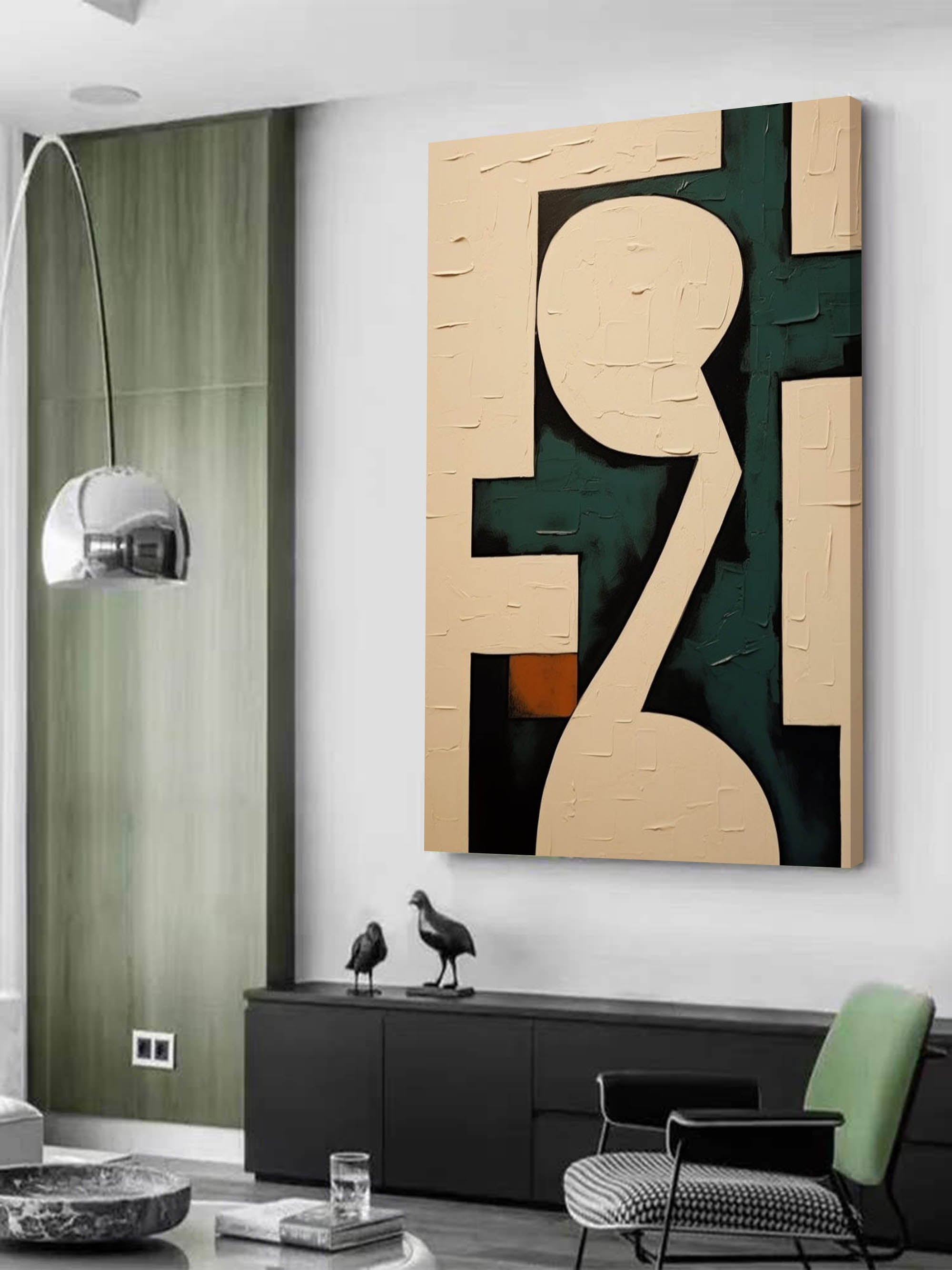 Wall Art Wabi-Sabi Minimalist Abstract