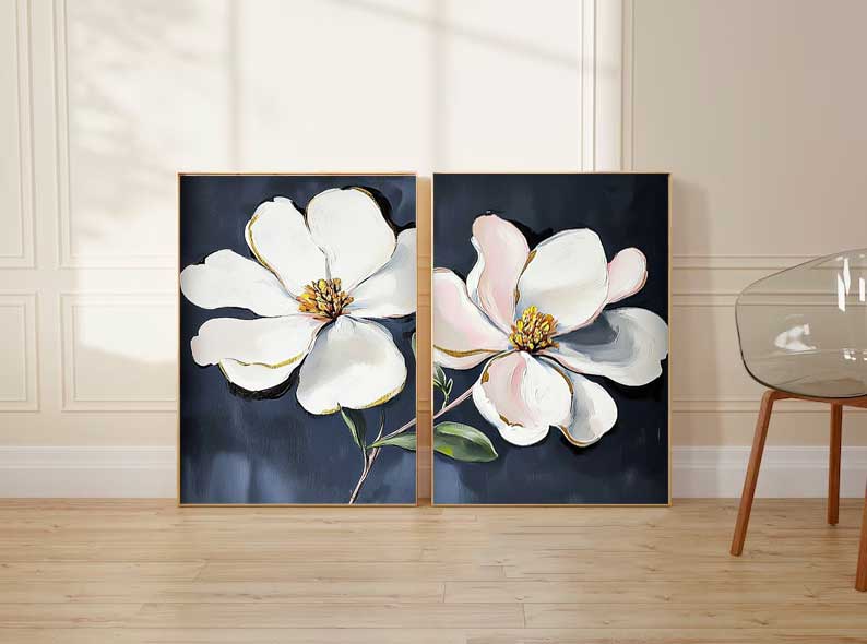 Flower Canvas Art #FL228