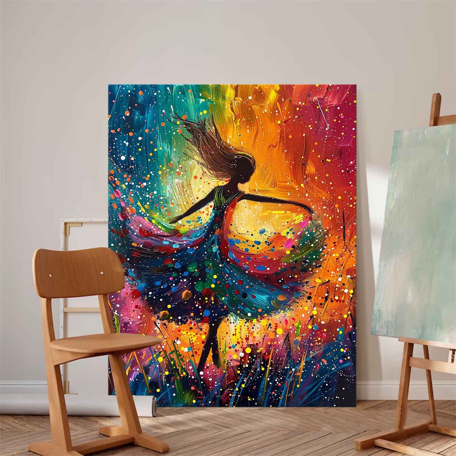 Wall Art People Cheerful Lively Elegant