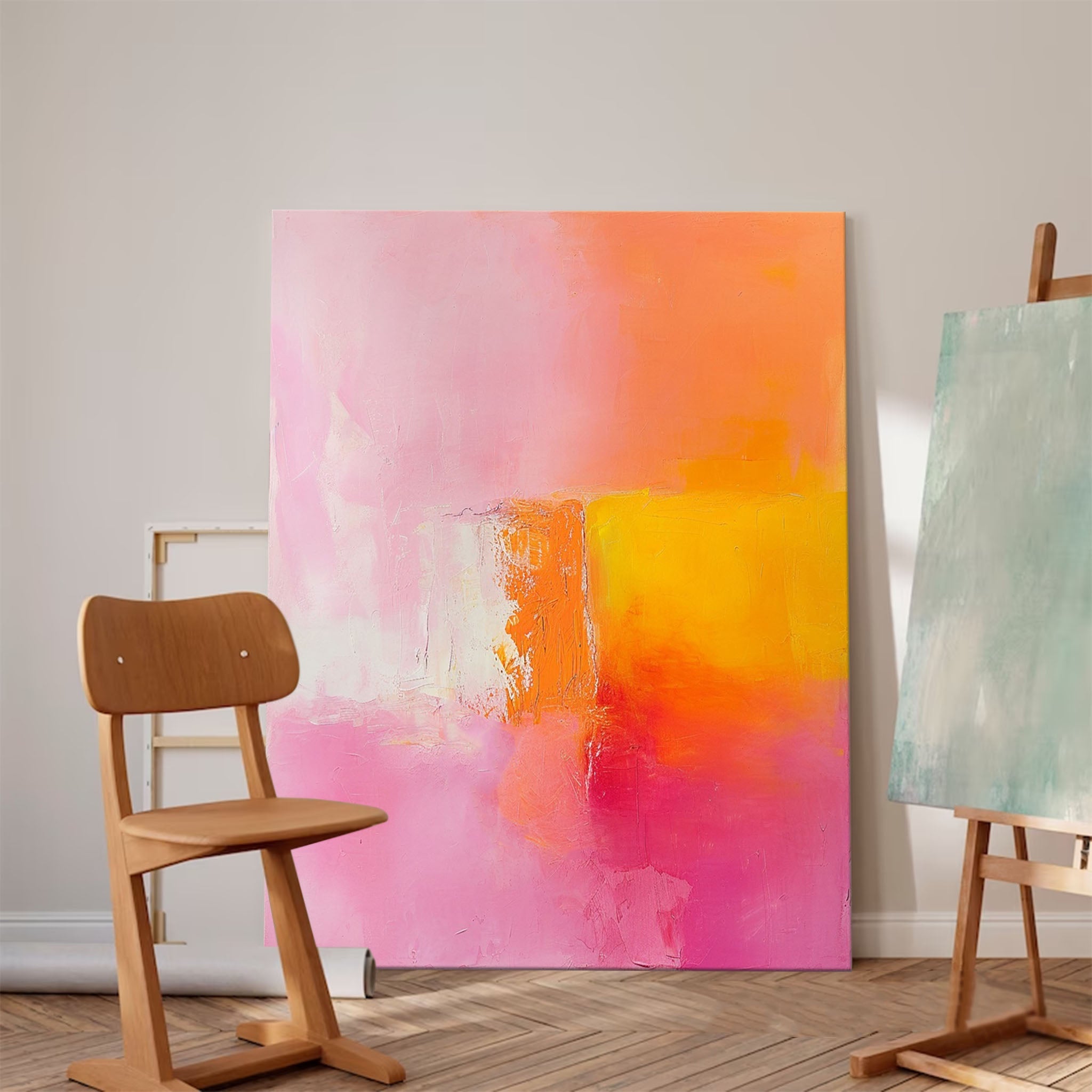 Wall Art Soft Nature Decor Abstract Elegant