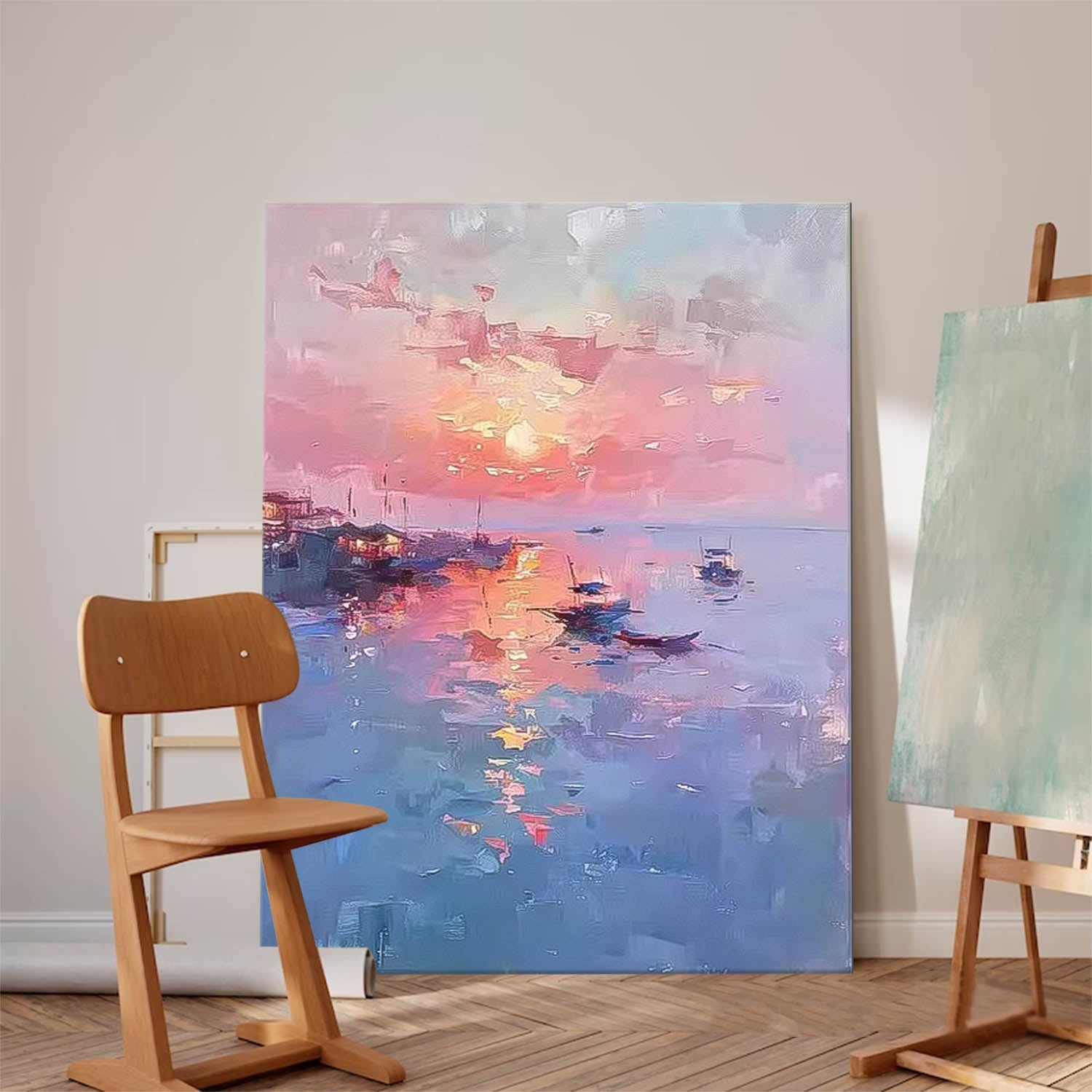 Wall Art Landscape Contemporary Abstract