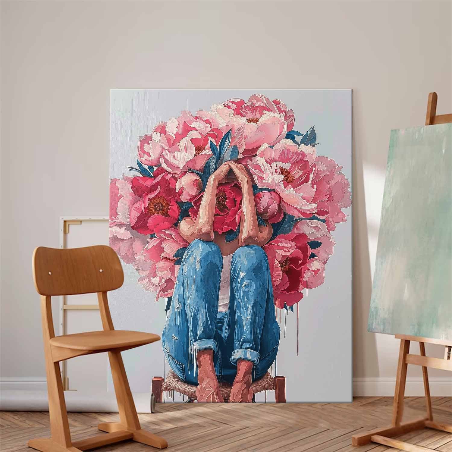 Wall Art People Expressionist Contemporary Painterly