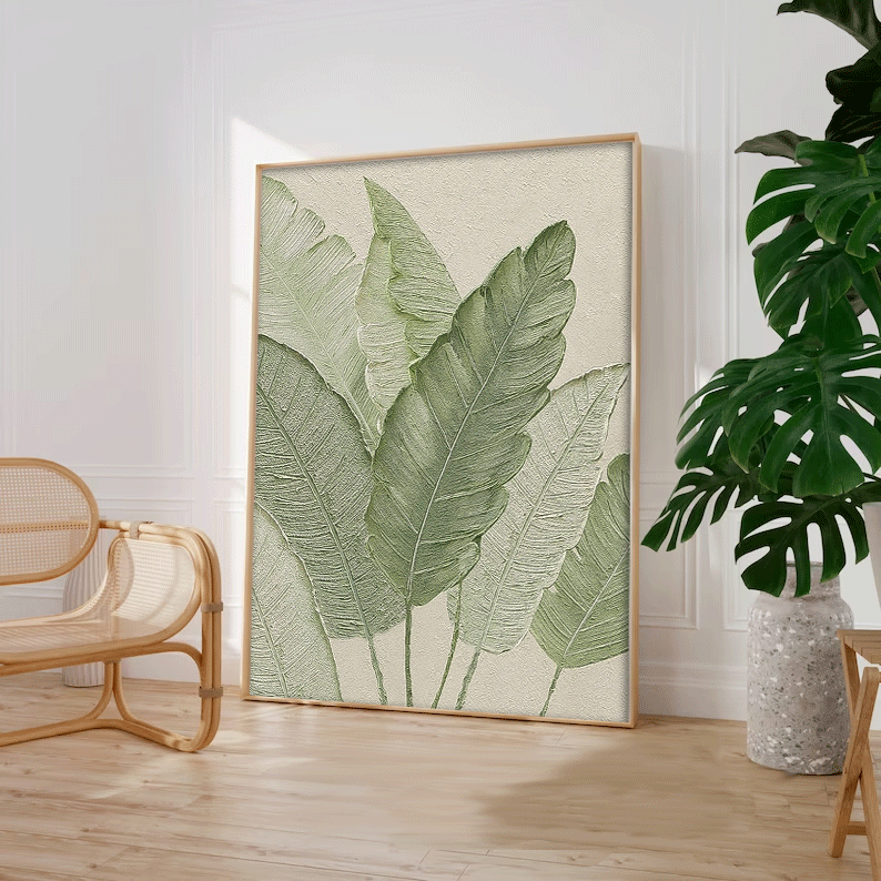 Wall Art Flower Still Life Painterly Elegant