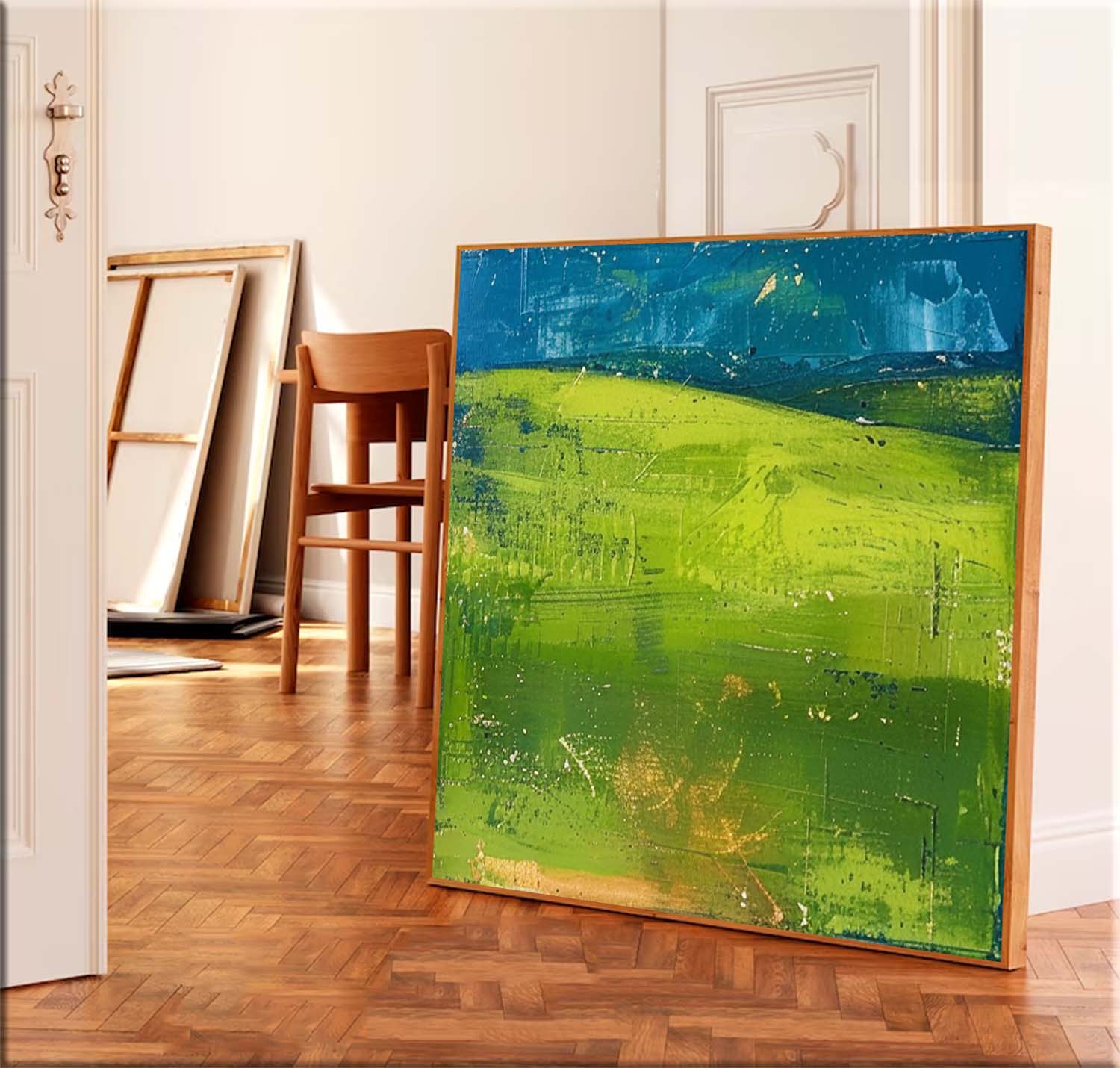 Wall Art Abstract Scandinavian Fresh Natural