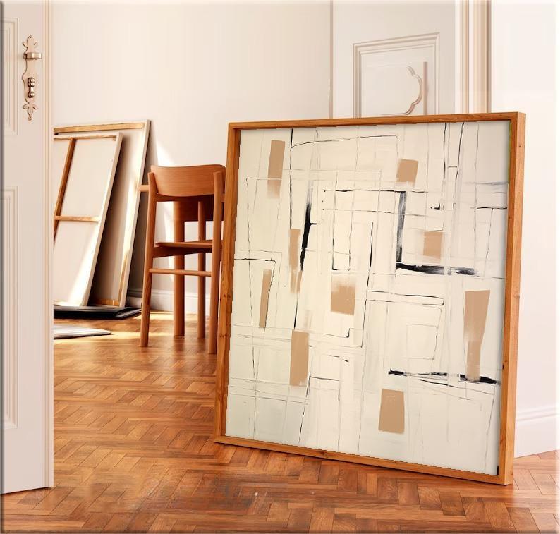 Wall Art Serene Calm Wabi-Sabi Abstract