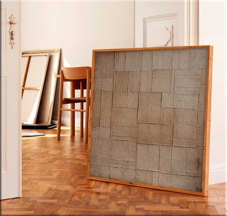 Wall Art Wabi-Sabi Neutral Minimalist