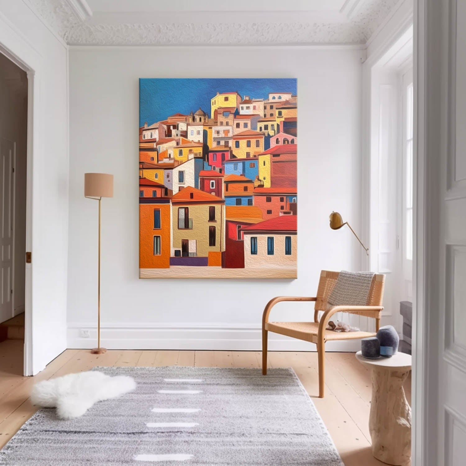 Wall Art Architecture Modern Graphic Cityscape