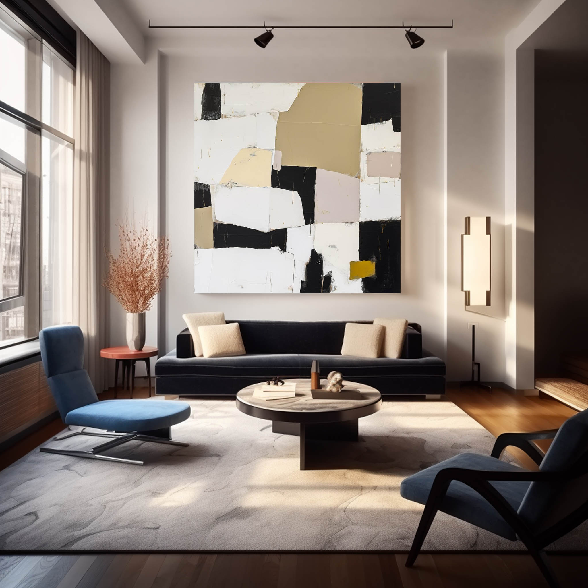 Wall Art Wabi-Sabi Neutral Abstract Serene