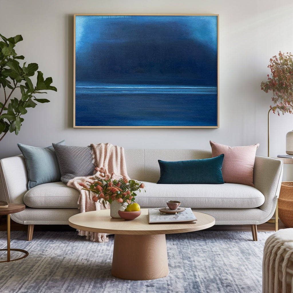 Wall Art Seascape Minimalist Abstract Elegant