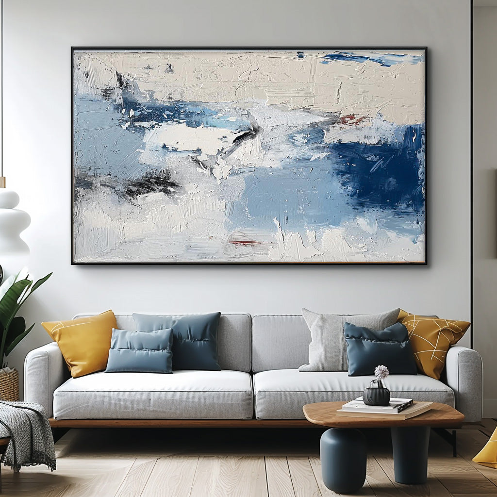 Wall Art Raw Dynamic Abstract Painterly