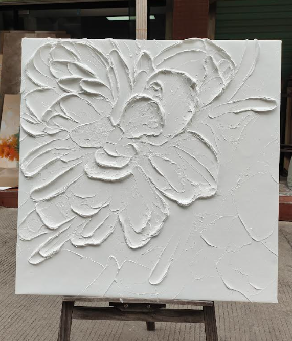 Plaster Art Texture Painting TX008 - Neutralighting