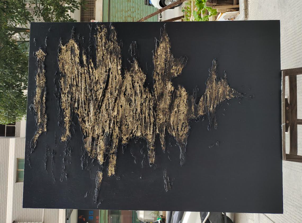 Plaster Art Texture Painting SG220 - Neutralighting