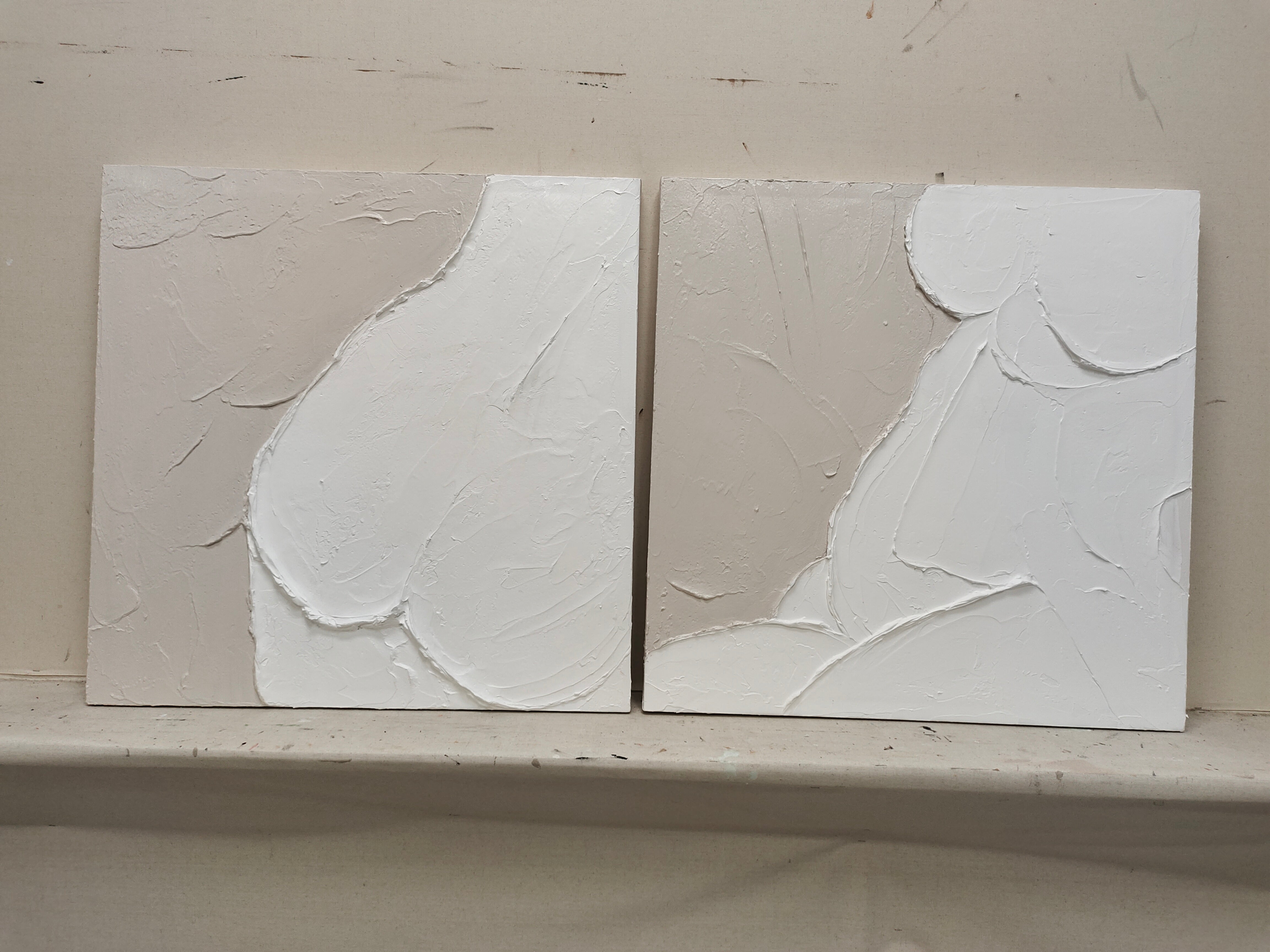 Wall Art Abstract Minimalist Relief