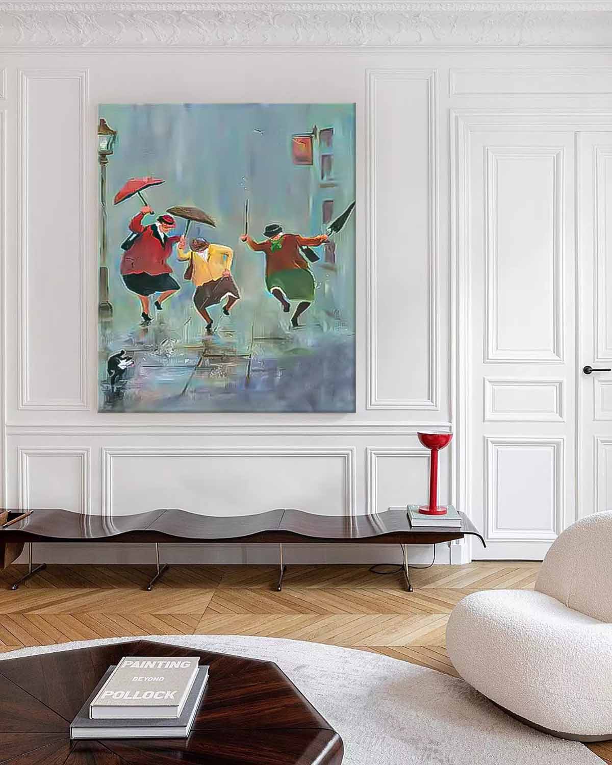 Wall Art People Painterly Energetic Dynamic