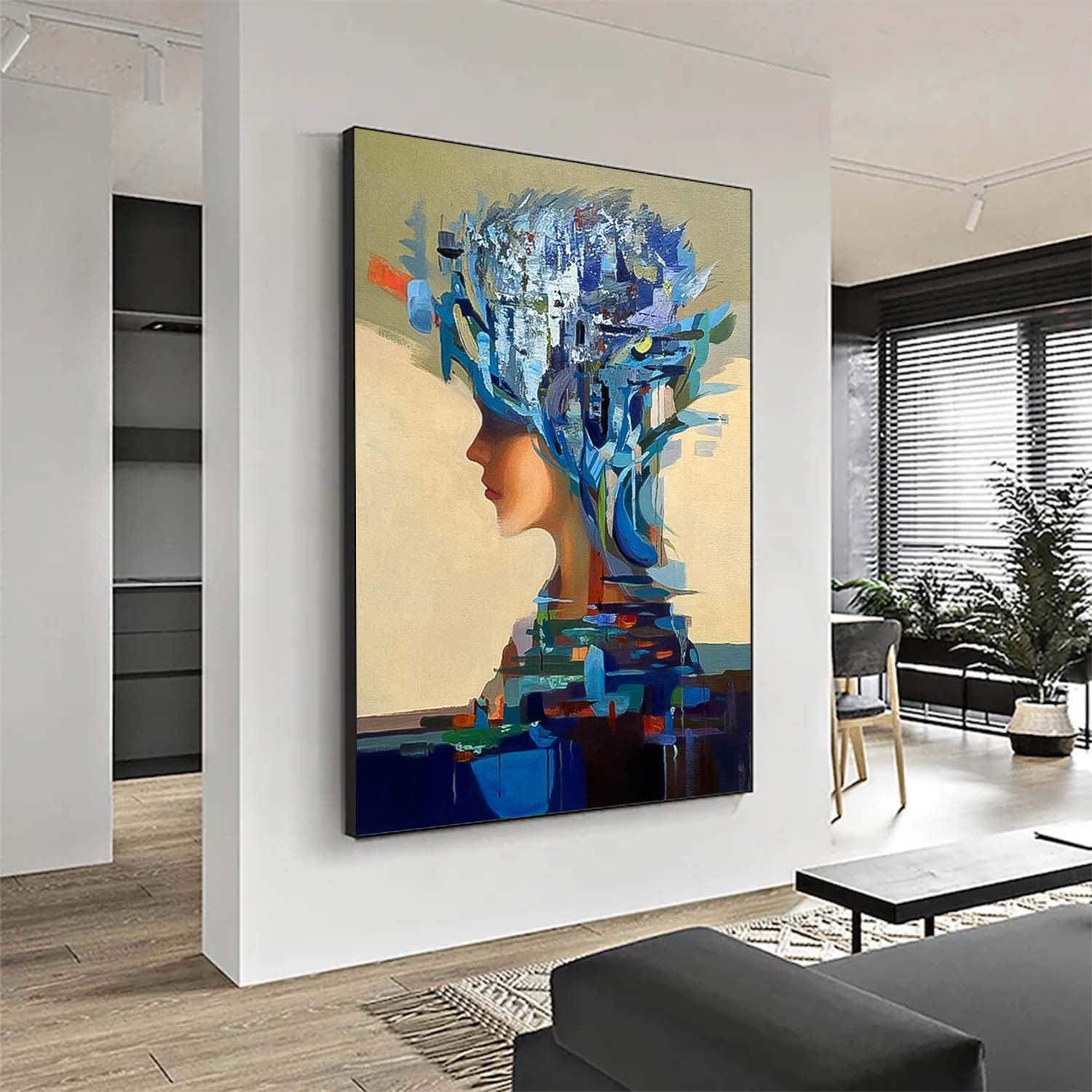 Wall Art People Floral Nature Ethereal Serene