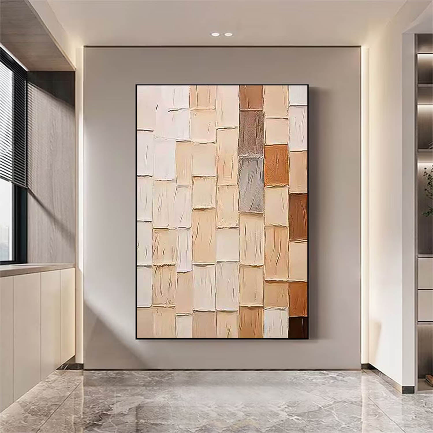 Wall Art Symmetrical Geometric Modern Abstract