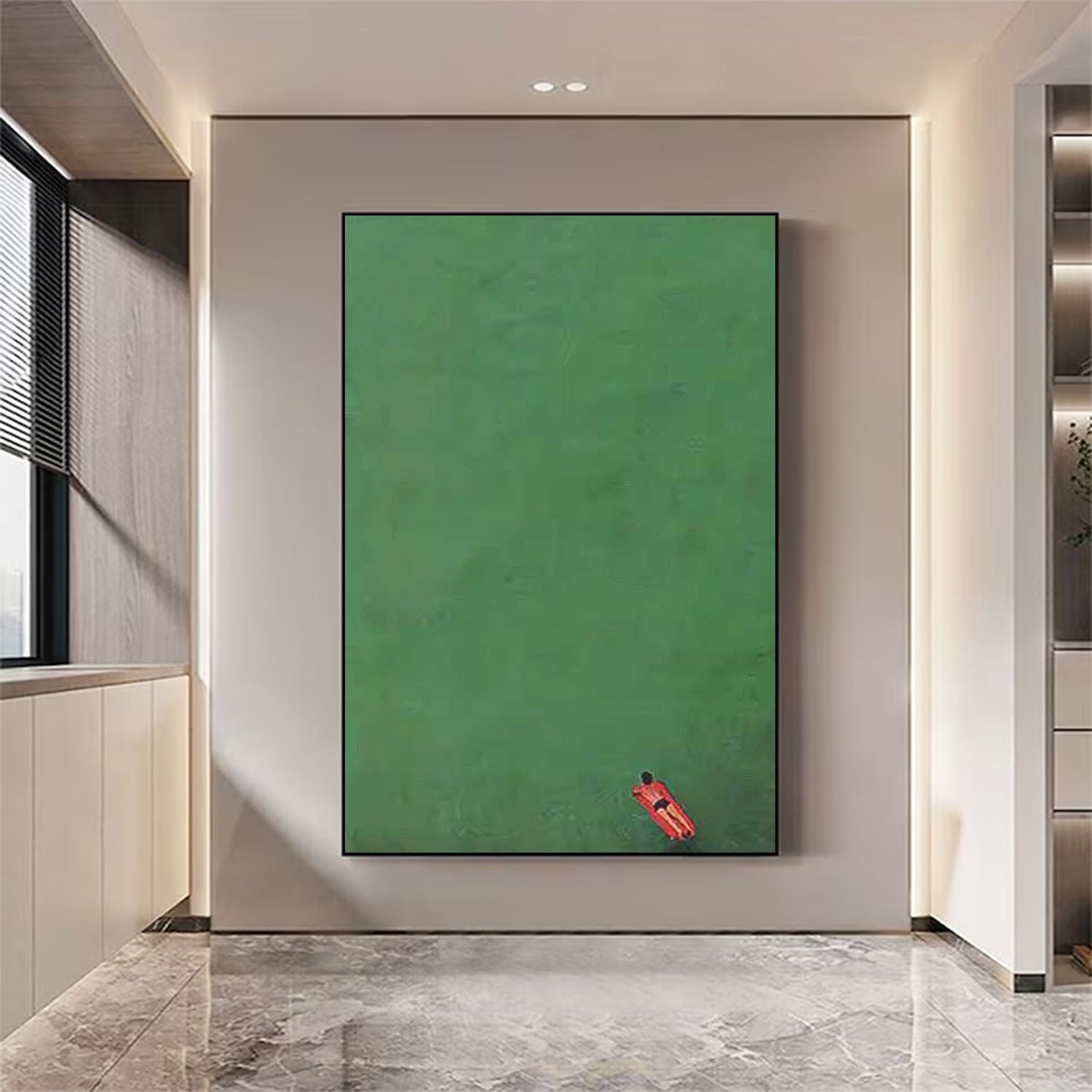 Wall Art Minimalist Painterly Solitary Design Pop