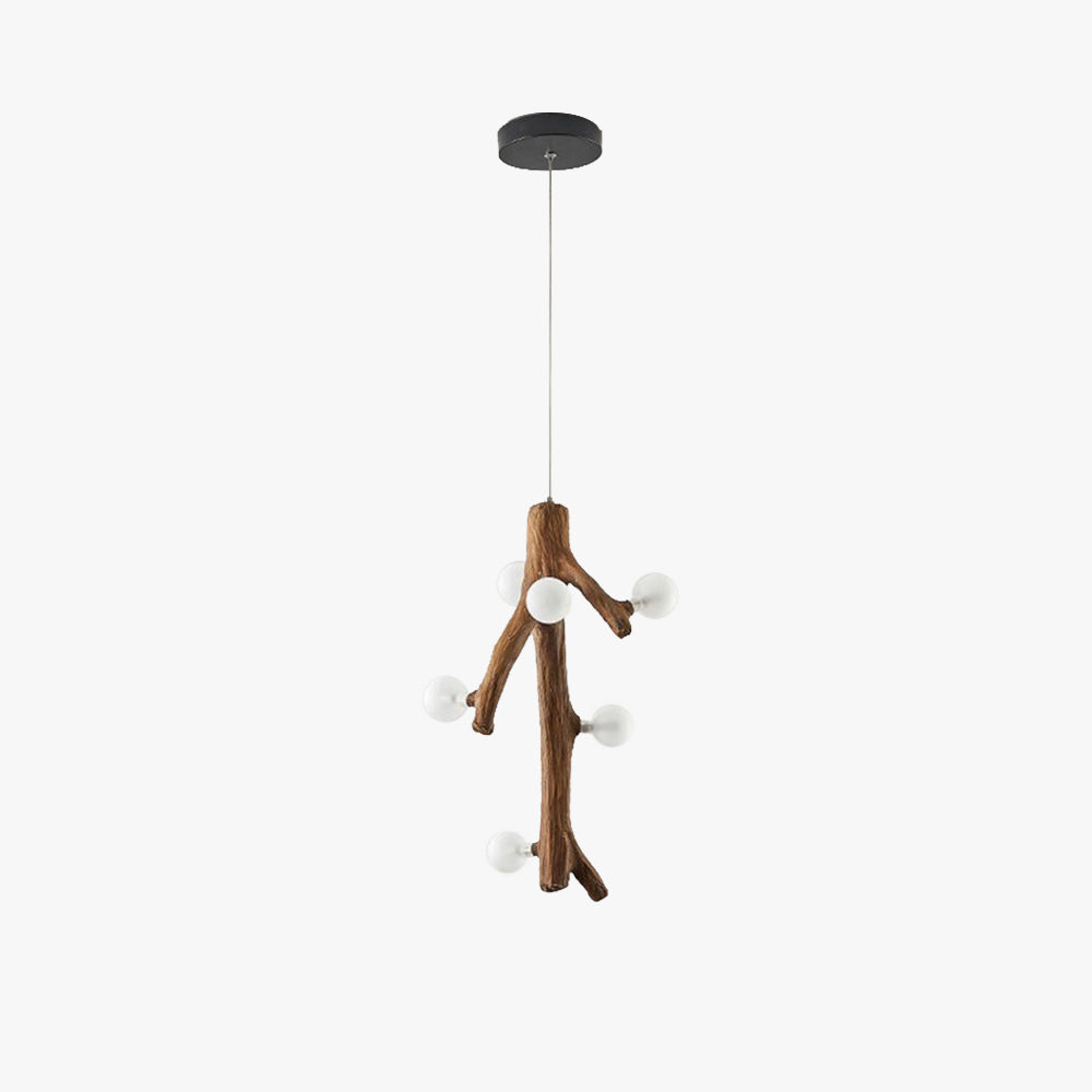 Epoch Nordic LED Chandelier Wood Living Dining Room Bedroom - Neutralighting