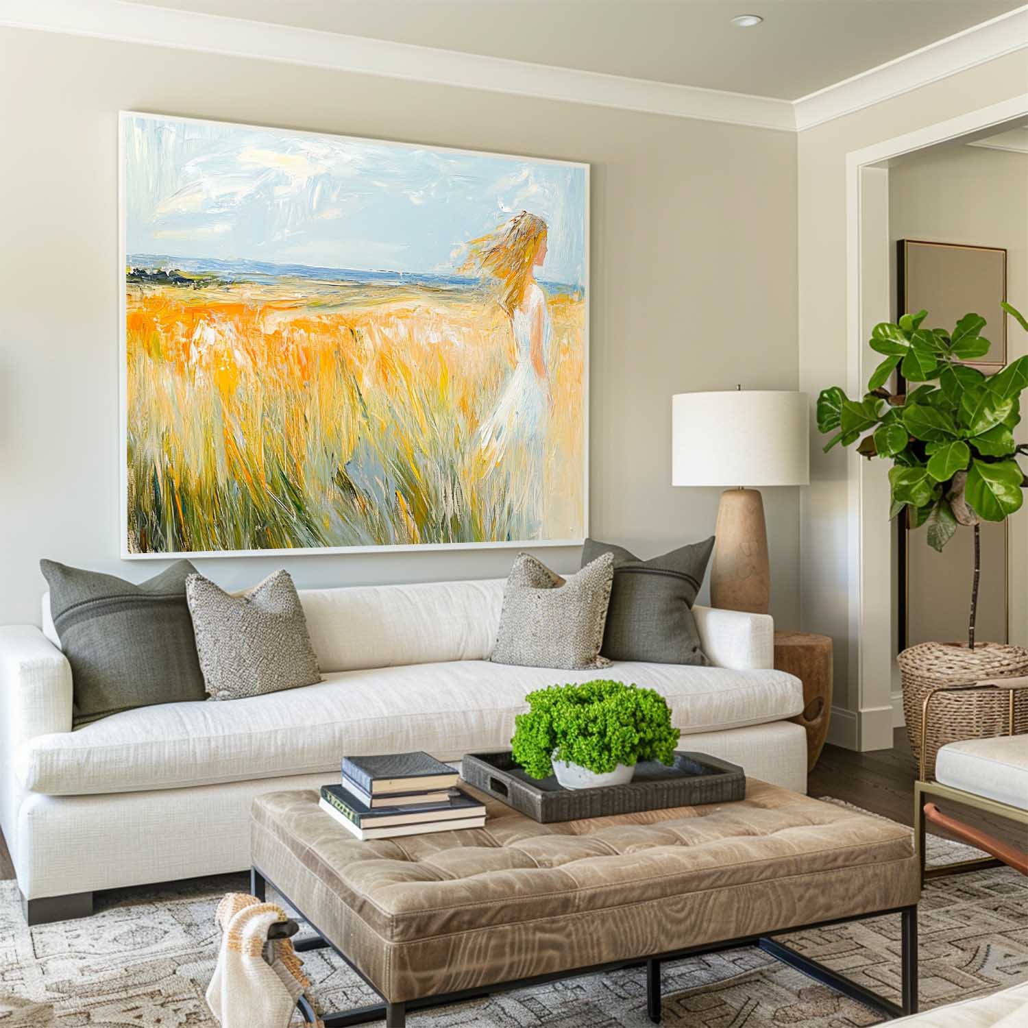 Modern Abstract Painting ABAH181 - Neutralighting