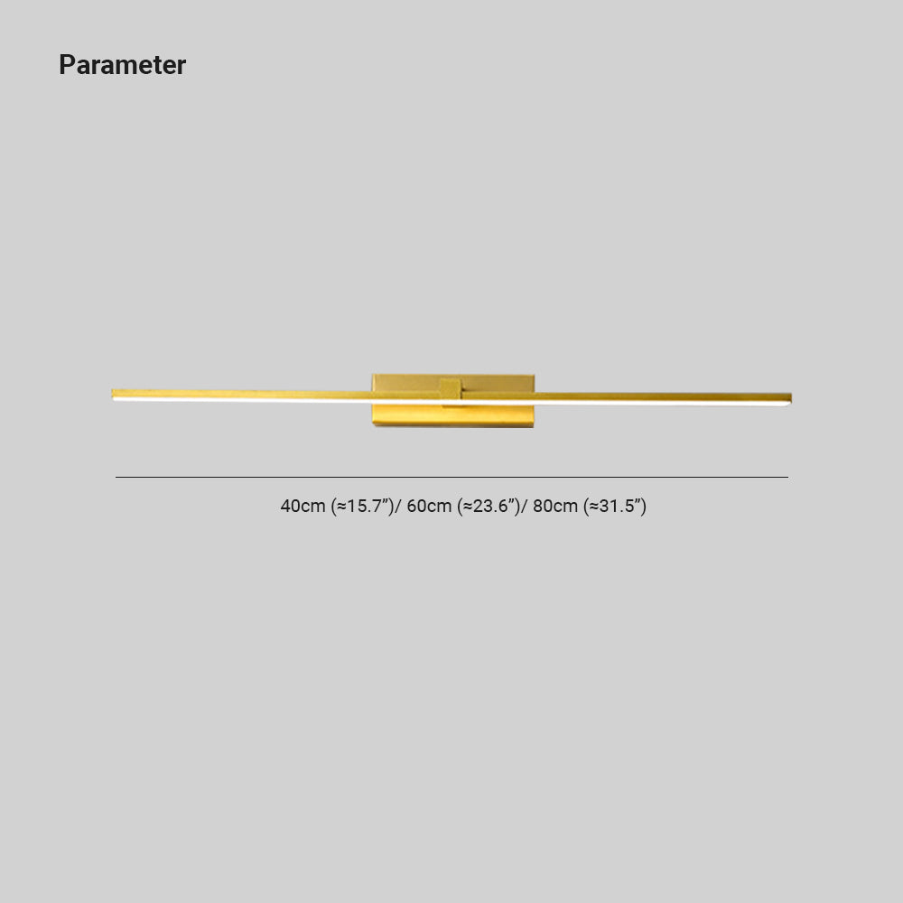 Hexa Linear Mirror Vanity Wall Lamp Bathroom Bedroom Modern - Neutralighting