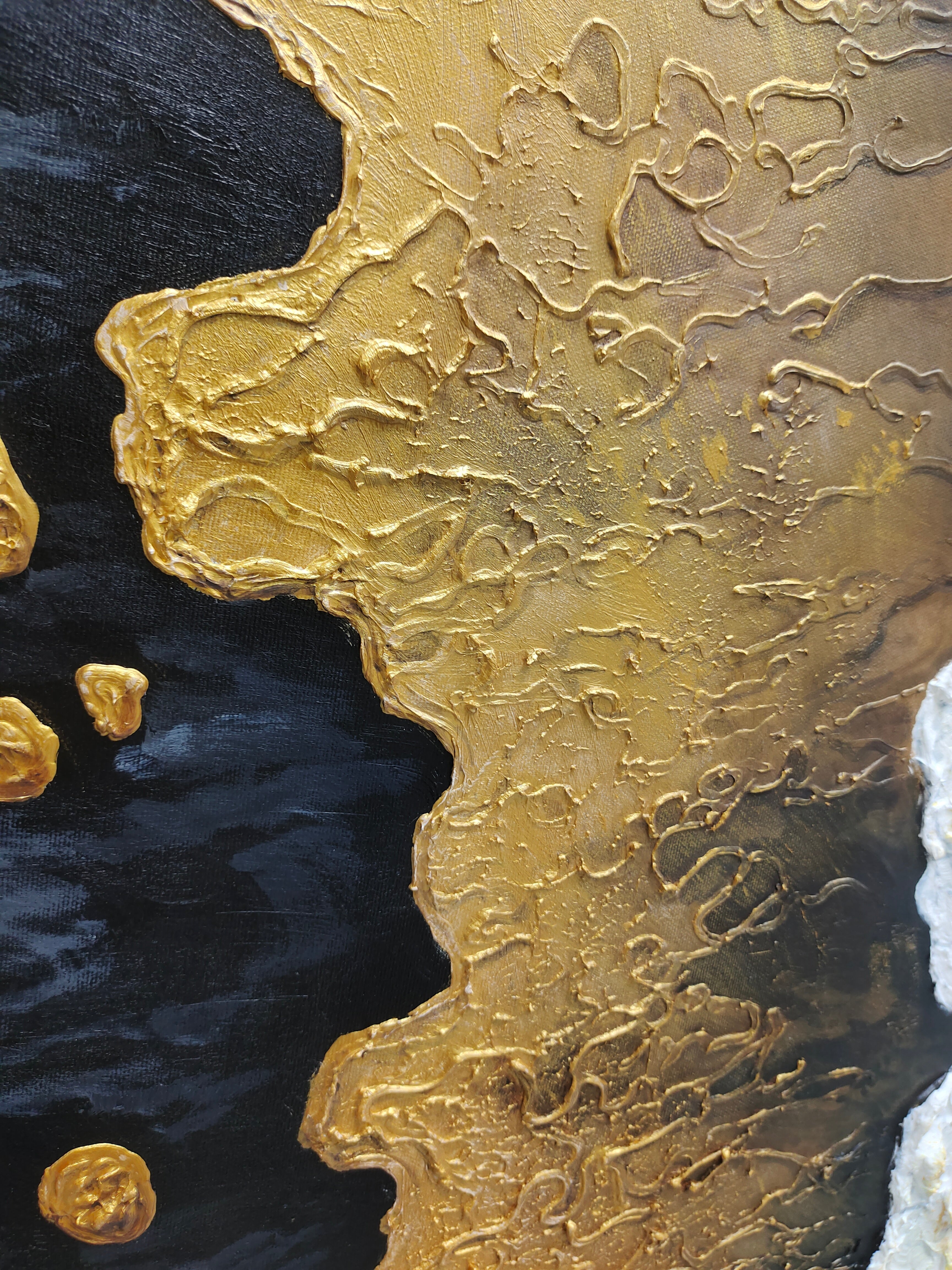 Plaster Art Texture Painting SG287 - Neutralighting
