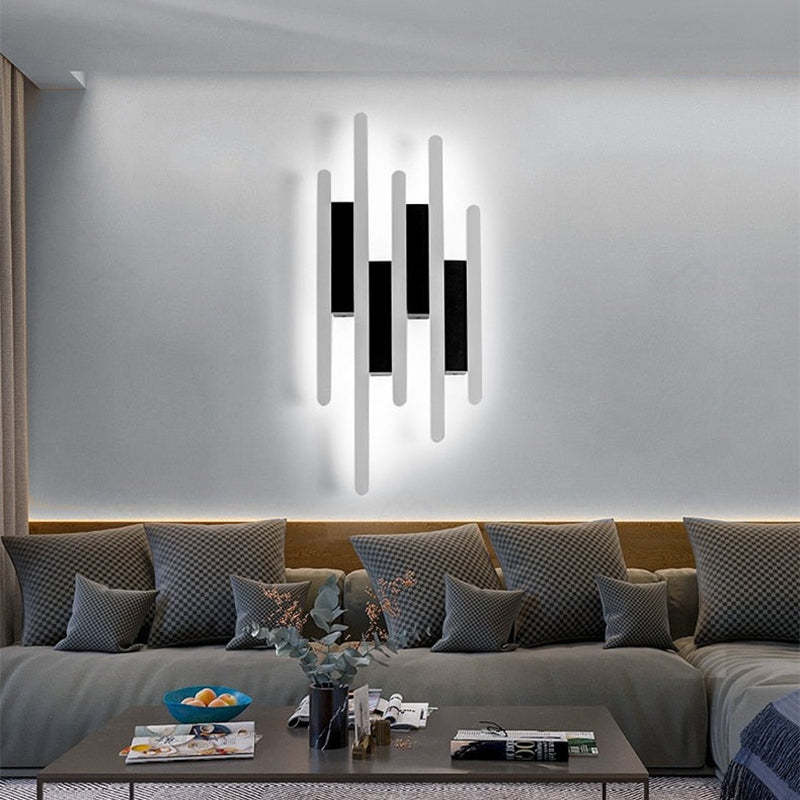 Arisha Industrial Black & White Wall Lamp, 2 Styles - Neutralighting