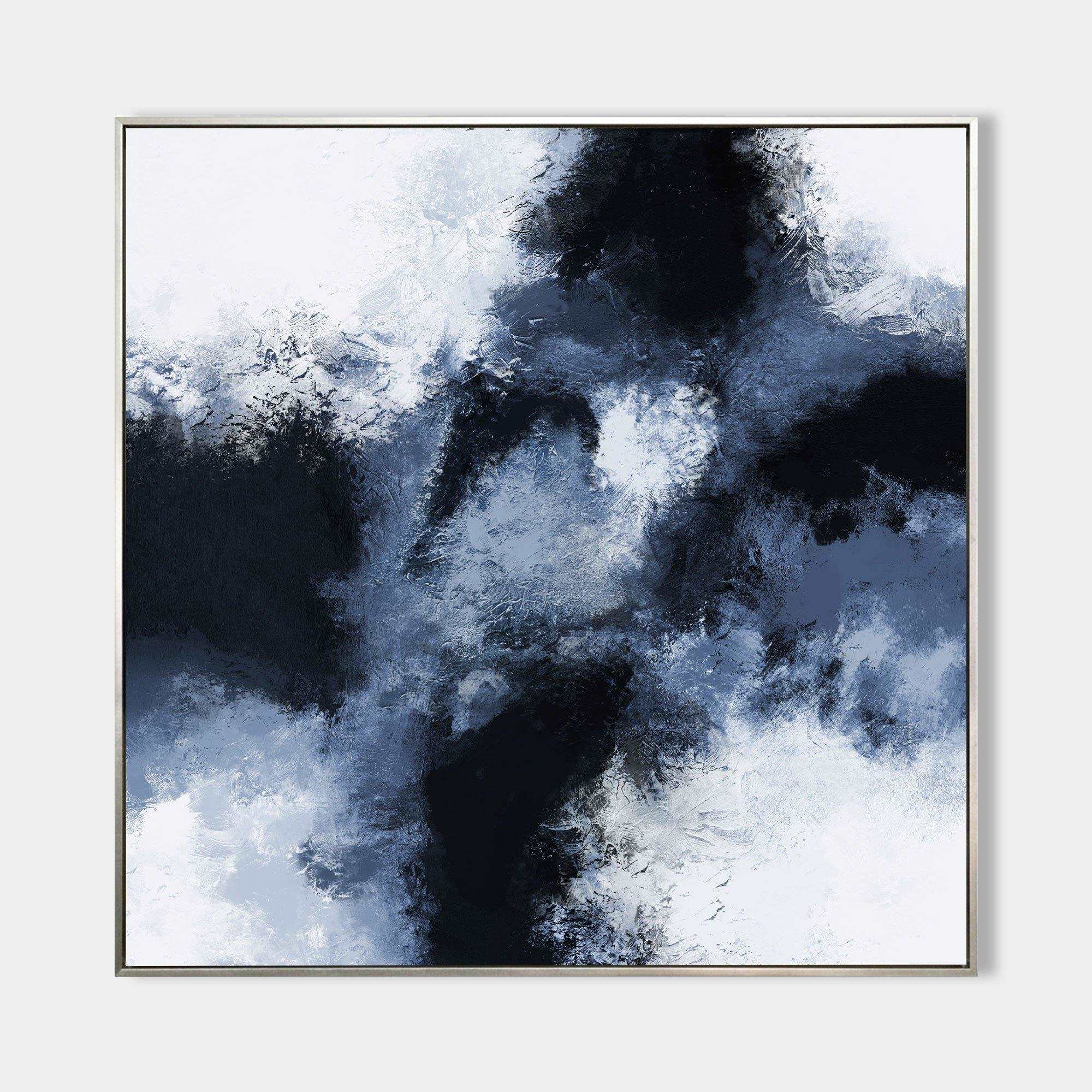 Abstract BLue Painting