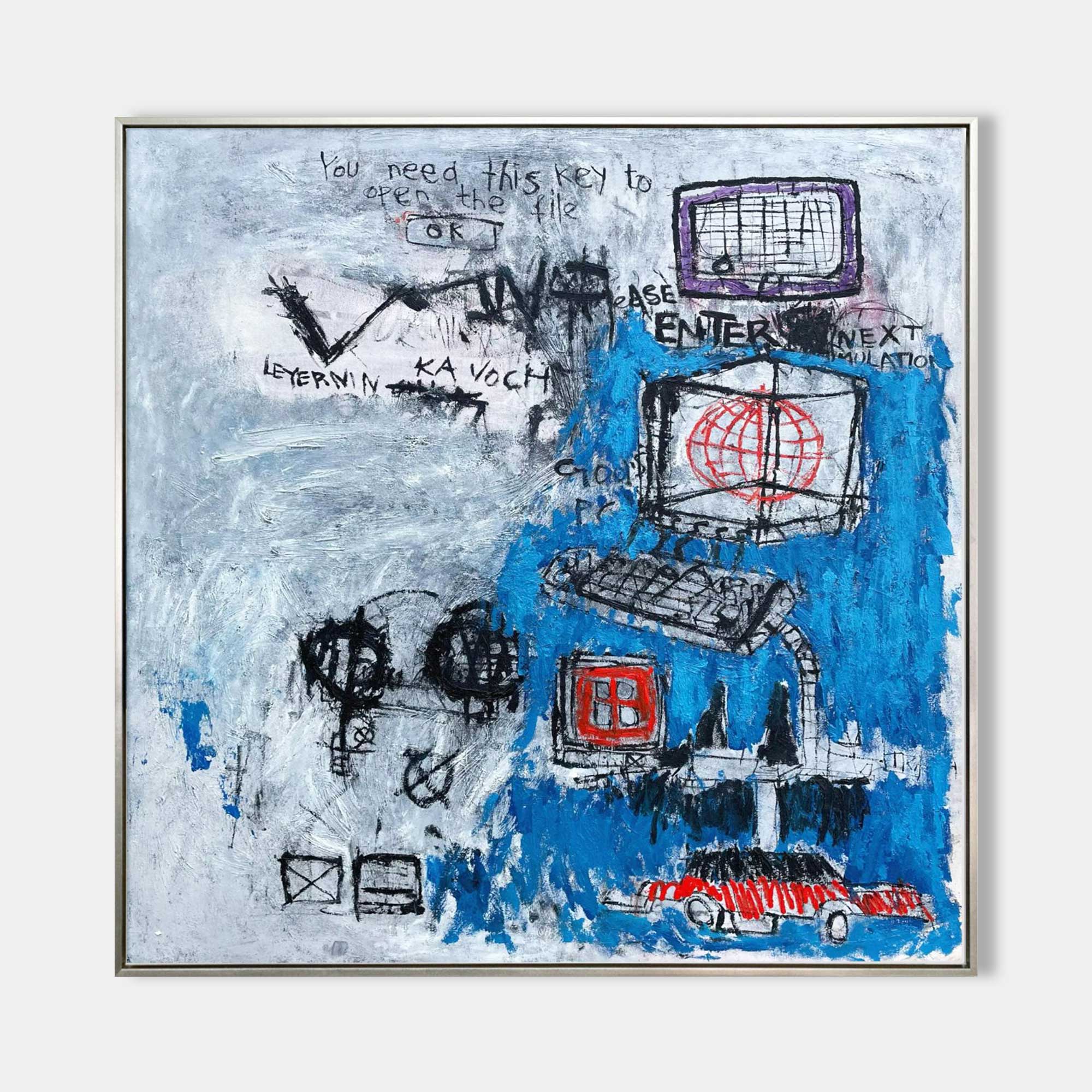 Abstract Graffiti Art GA032 - Neutralighting