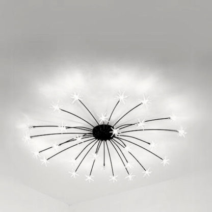 Arisha Art Deco Starry Flush Mount Ceiling Light - Neutralighting