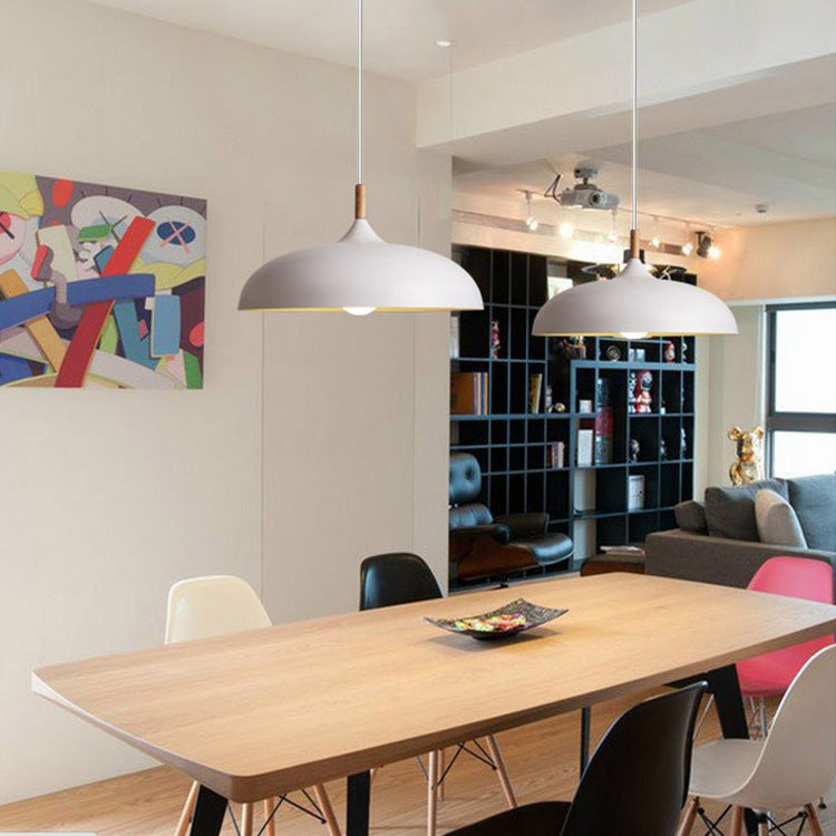 Aria Modern Pendant Light Dome Macaron Dining Room - Neutralighting