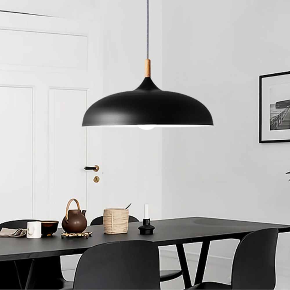Aria Modern Pendant Light Dome Macaron Dining Room - Neutralighting
