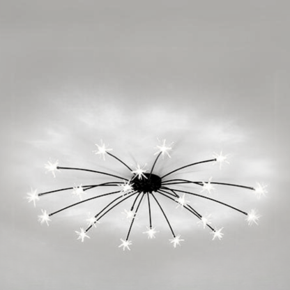 Arisha Art Deco Starry Flush Mount Ceiling Light - Neutralighting