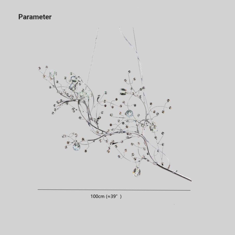 Olivia Romantic Art Deco Branch Pendant Light - Neutralighting