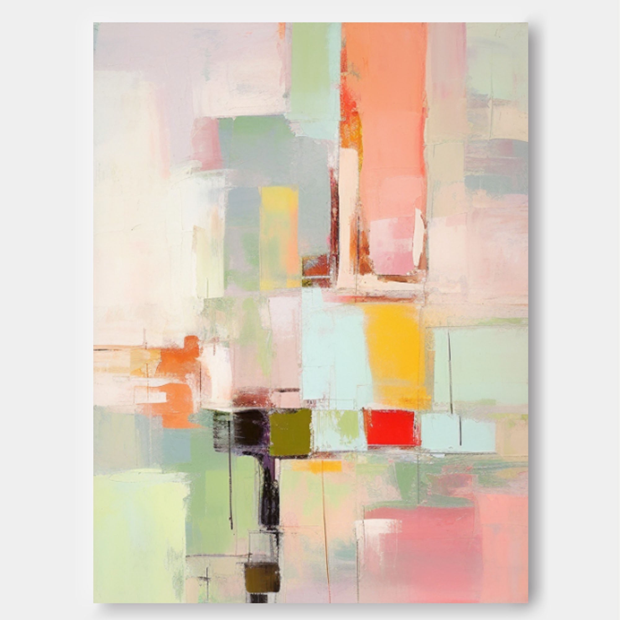 Wall Art Modern Organic Geometric Abstract