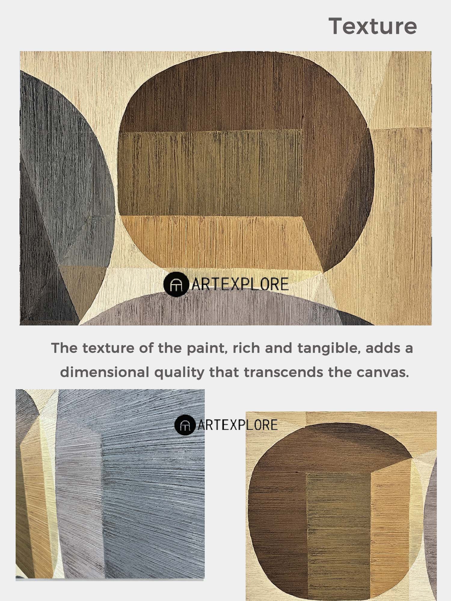 Wabi-sabi Abstract Painting