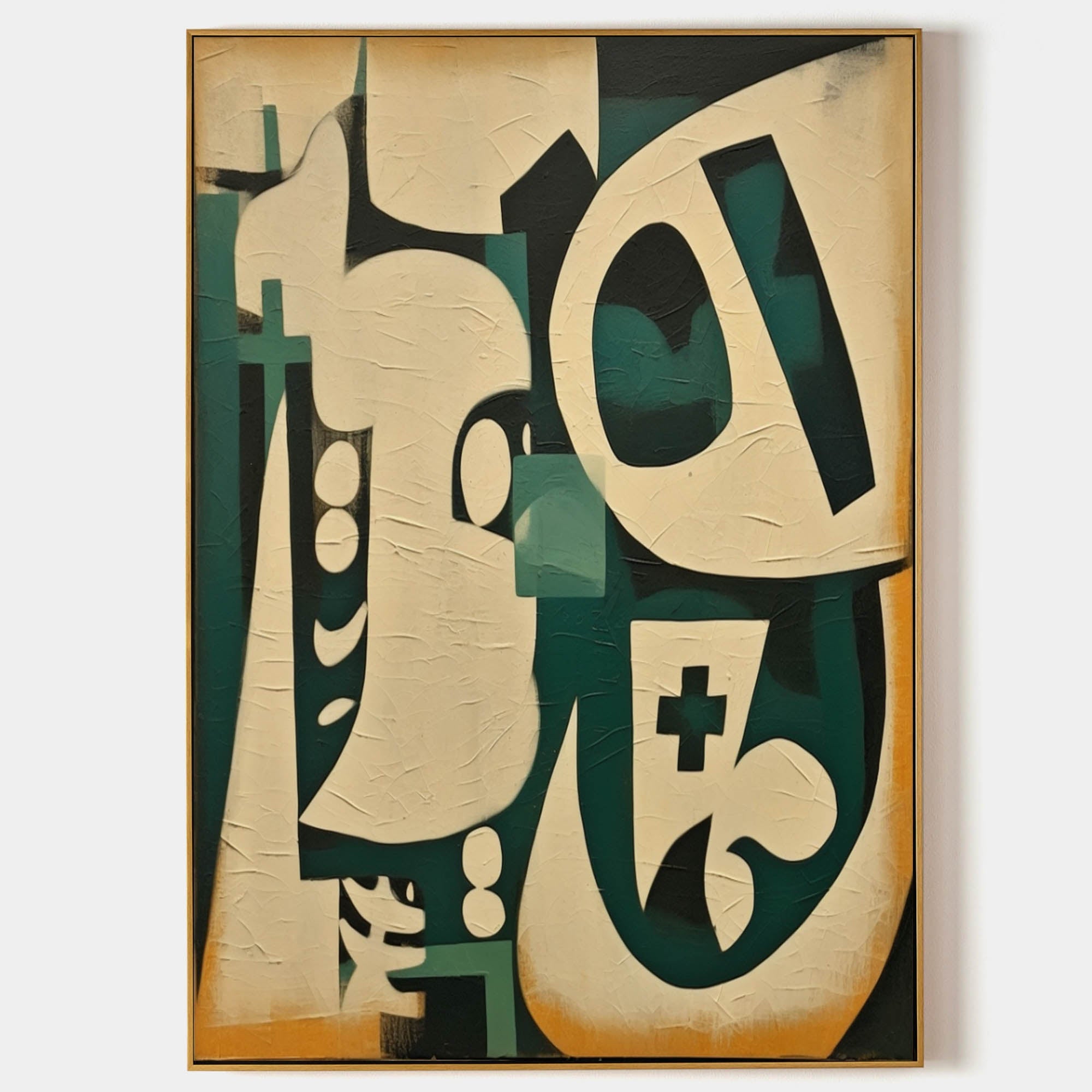 Wall Art Wabi-Sabi Contemporary Geometric