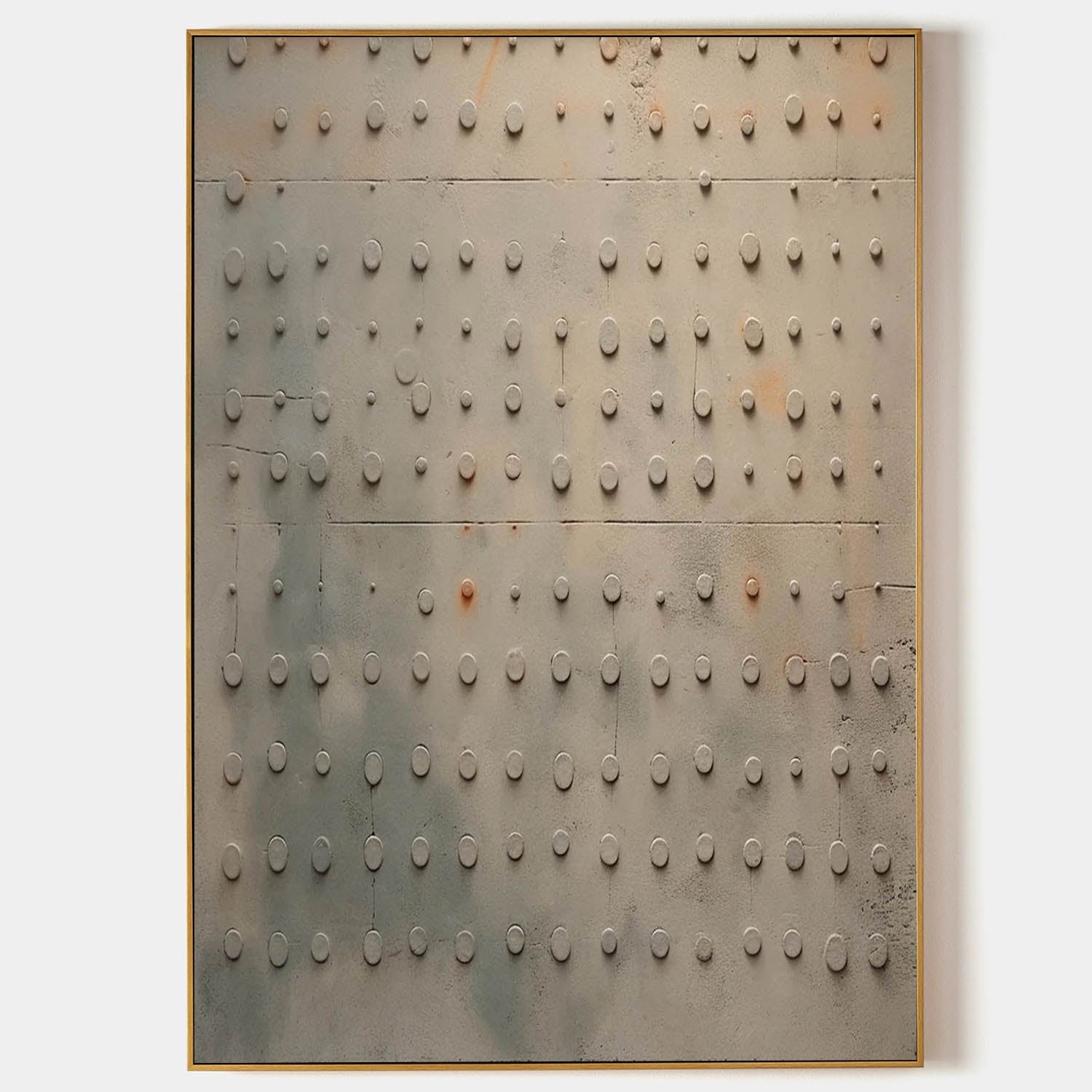 Wall Art Wabi-Sabi Rustic Geometric Texture