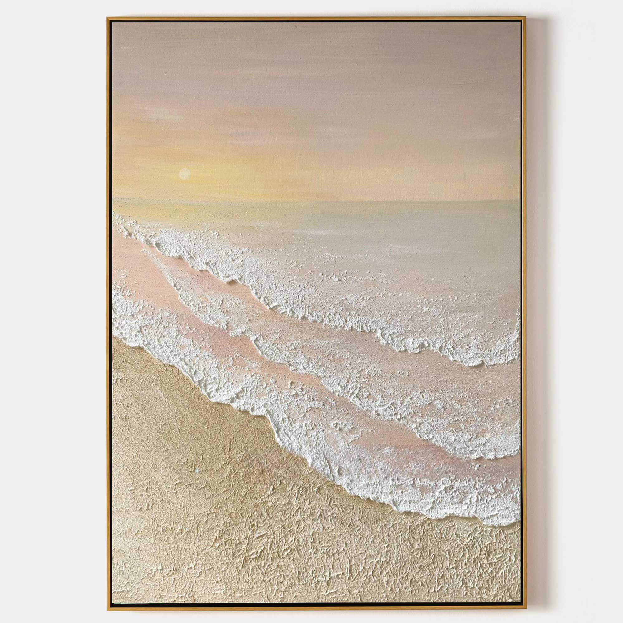 Wall Art Horizontal Coastal Sunset