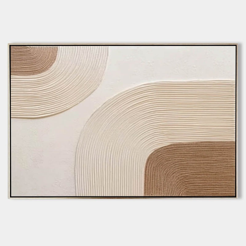 Wall Art Abstract Line Texture Painting
