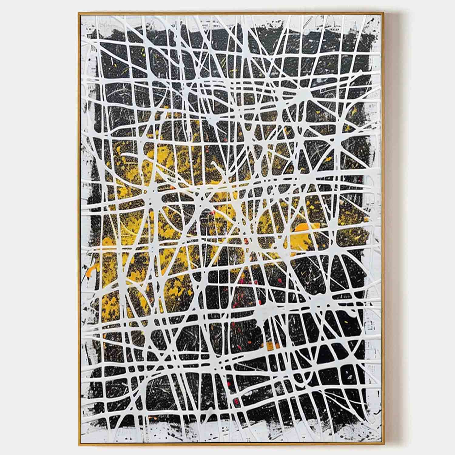 Abstract Expressionist Art AEA050 - Neutralighting