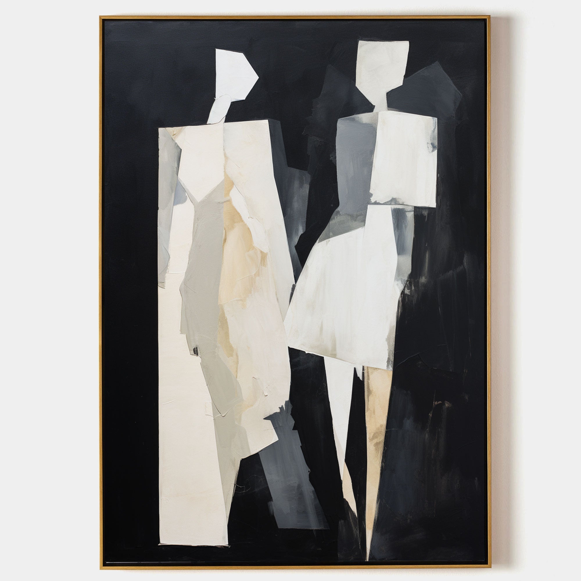 Wall Art Geometric Figures Contemporary Minimalist