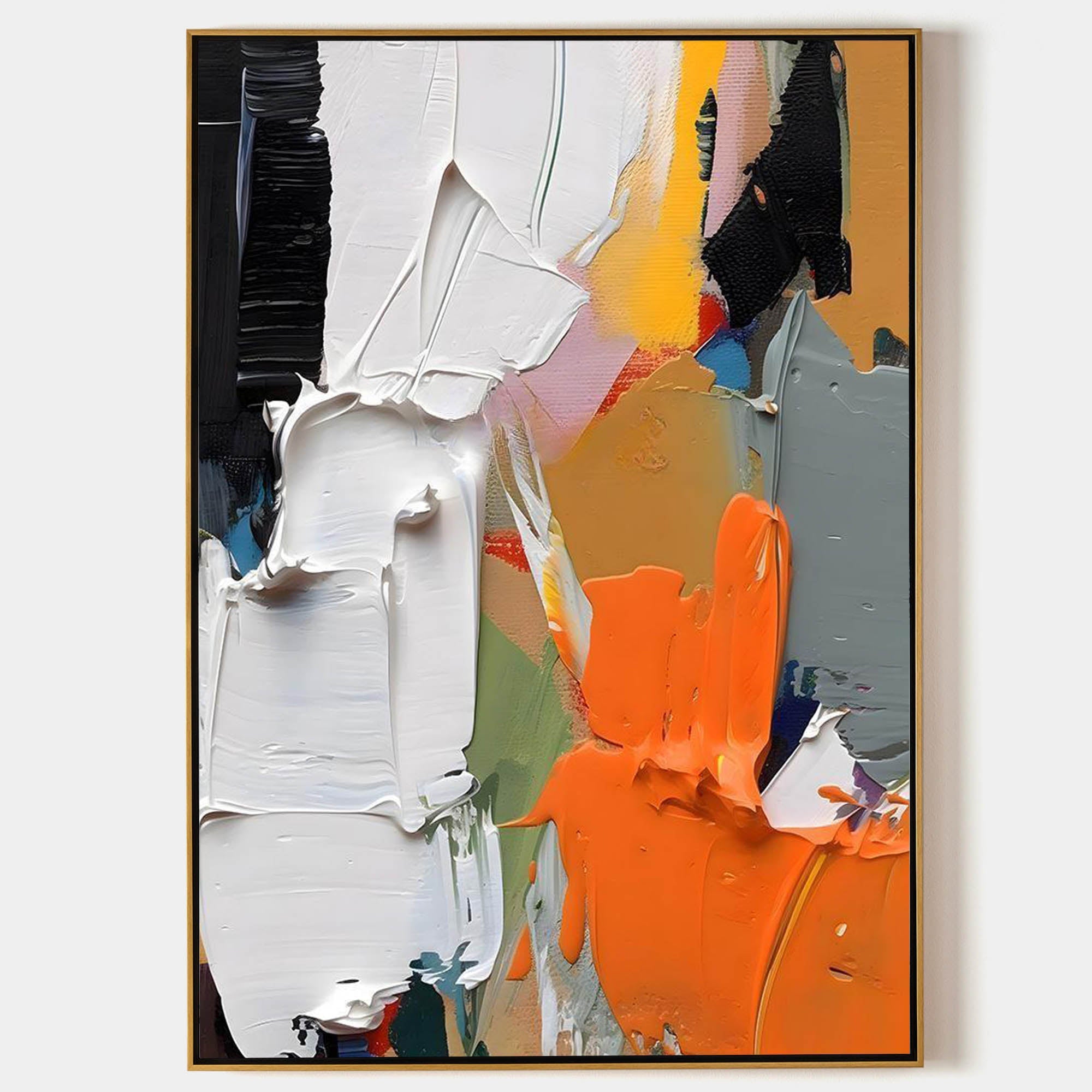 Wall Art Colorful Dynamic Dynamic Contemporary