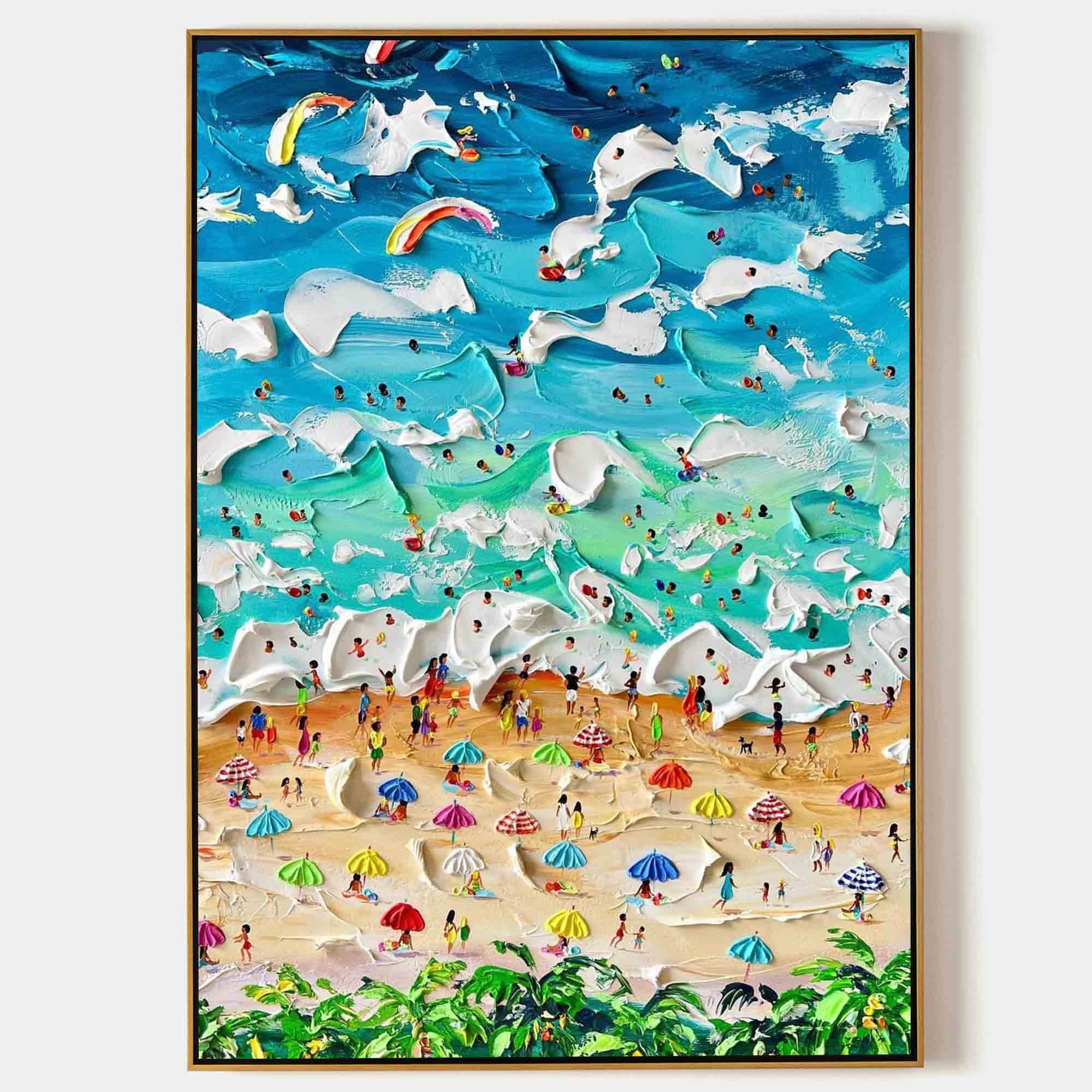 Plaster Art Texture Painting SG205 - Neutralighting