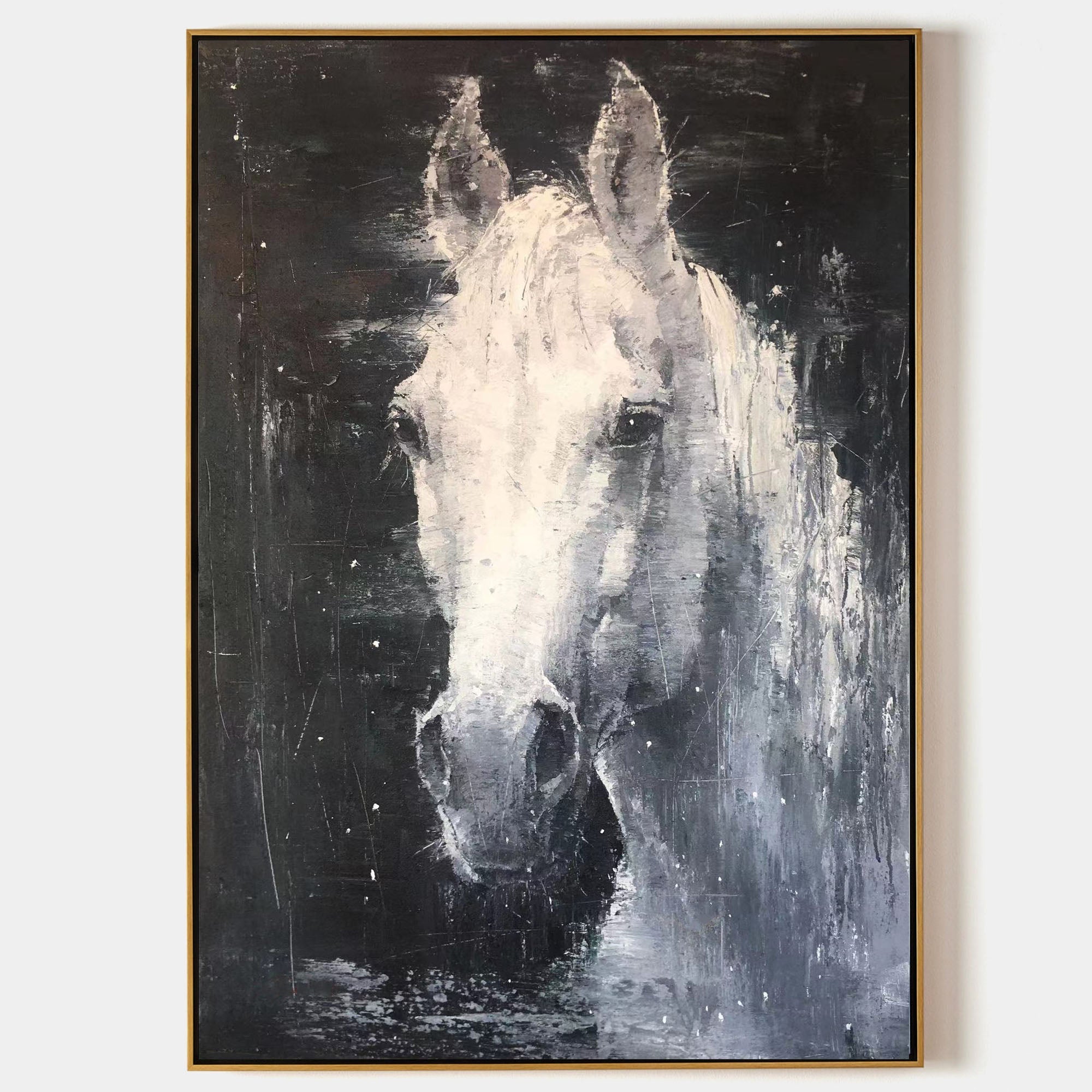 White Horse Painting ANH39 - Neutralighting