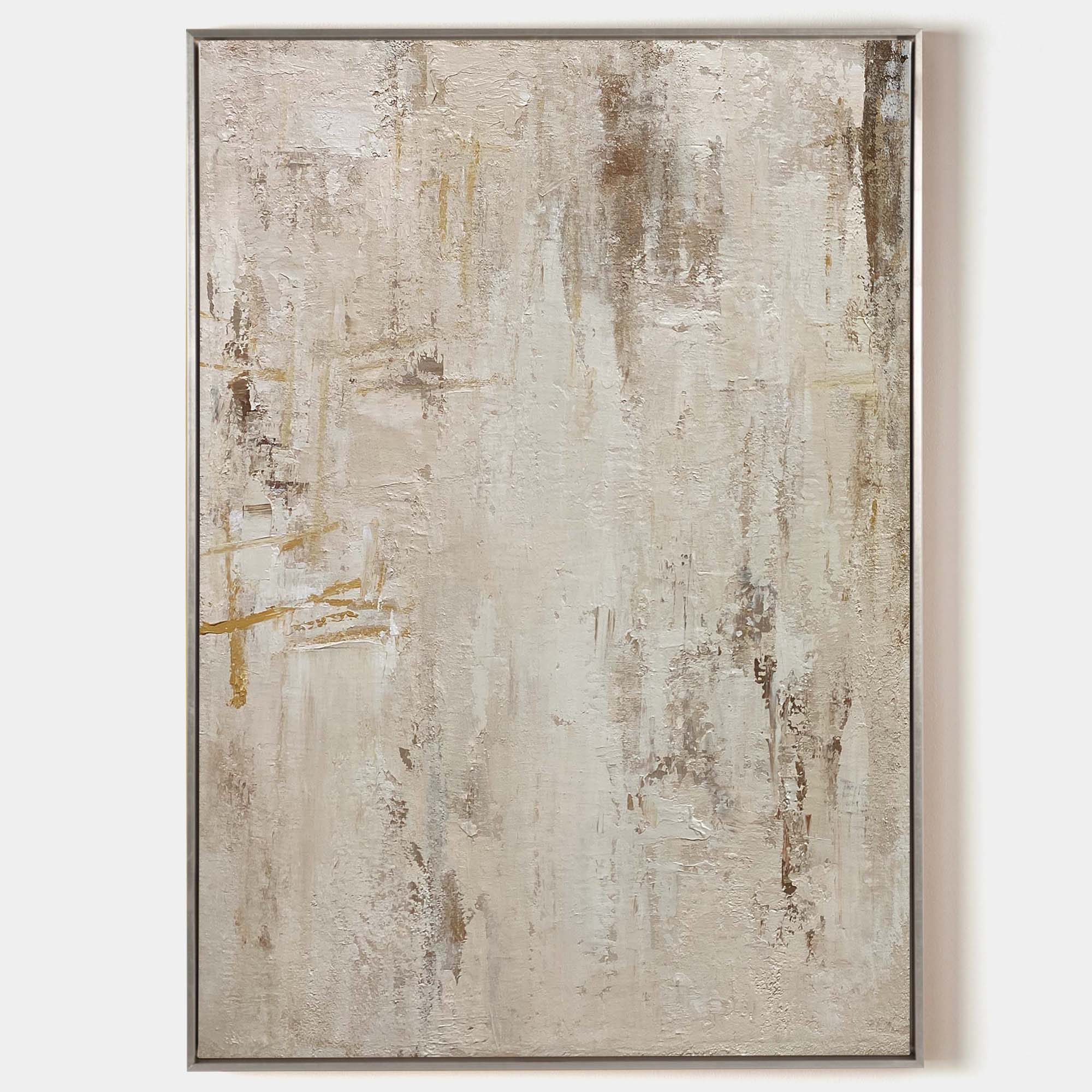 Beige Abstract Painting ABAV344 - Neutralighting