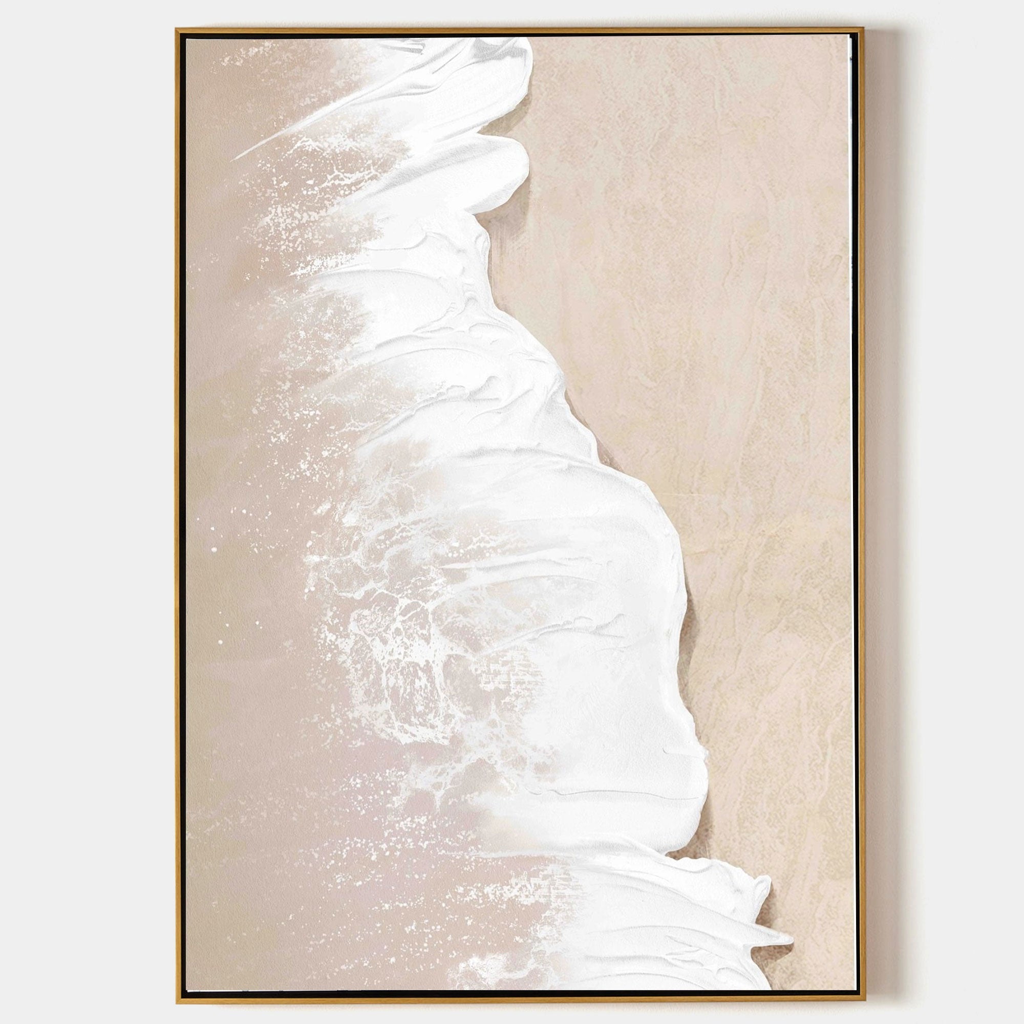 Wall Art Plaster Impressionist Tropical Beach